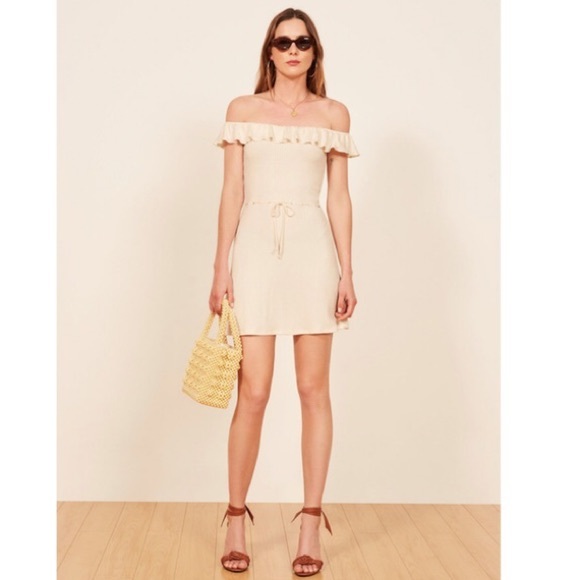 Reformation White Granada Dress - Picture 2 of 8